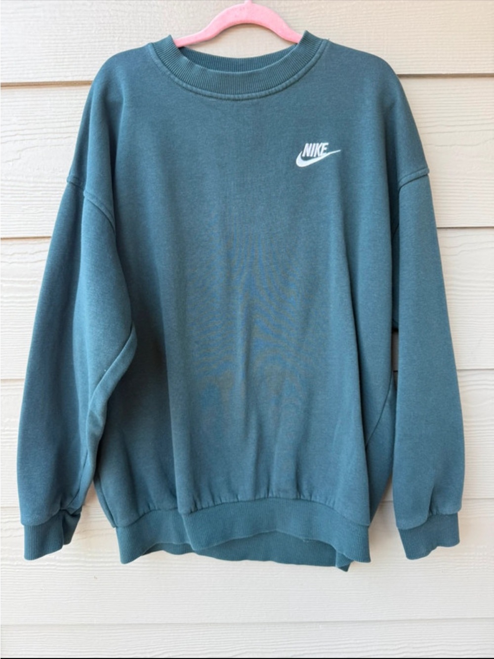 Nike GIRLS Large Emerald Green Sweatshirt